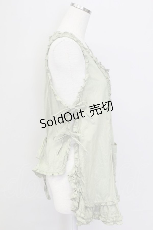 画像3: PINK HOUSE / トランププリントタブリエ  カーキ T-25-11-15-027-LO-ZA-SA-ZI (3)