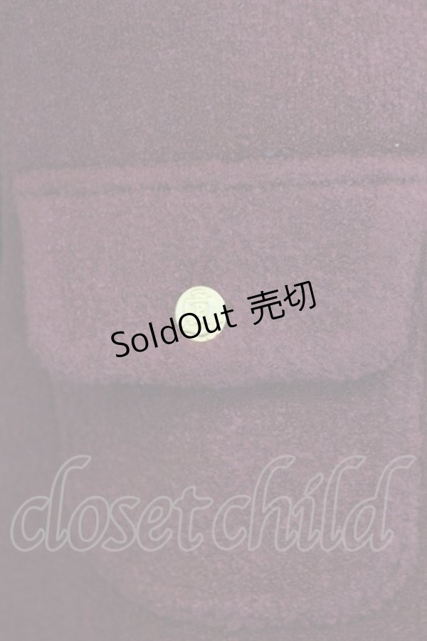 画像4: PINK HOUSE / 4つポケットデザイン薄手ジャケット  ボルドー T-25-11-15-031-LO-JA-SA-ZI (4)