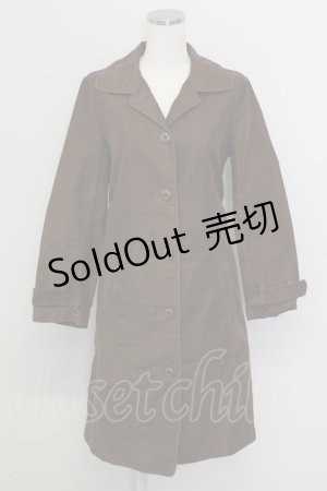 画像: PINK HOUSE / サイドポケットコート  ブラウン T-25-11-15-035-LO-CO-SA-ZI