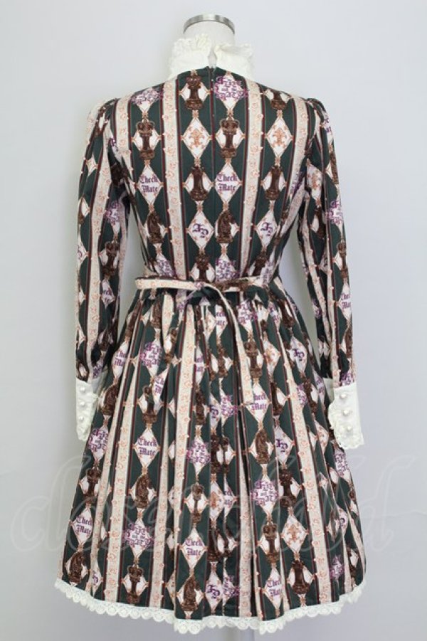 画像2: ALICE and the PIRATES / Misty Night Royal Gameワンピース  ロイヤルグリーン T-25-11-15-041-PA-OP-SA-ZI (2)