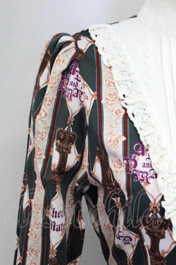 画像3: ALICE and the PIRATES / Misty Night Royal Gameワンピース  ロイヤルグリーン T-25-11-15-041-PA-OP-SA-ZI (3)