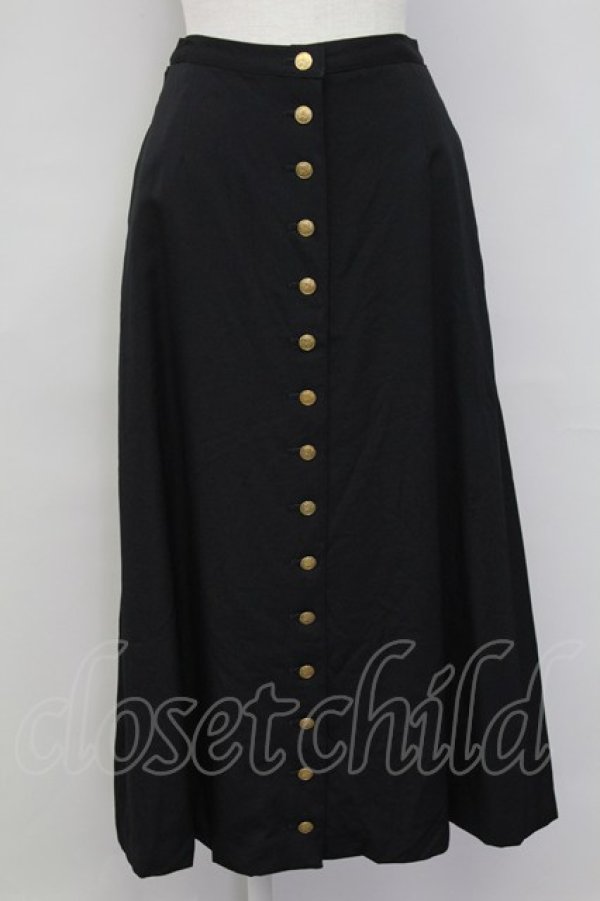 画像5: PINK HOUSE / 4つボタンジャケット&スカートセットアップ  黒 T-25-11-15-049-LO-OP-SA-ZI (5)