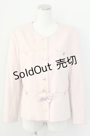 画像: INGEBORG / 裏地手書きお花総柄ジャケット  ピンク T-25-11-15-009-LO-JA-SA-ZT