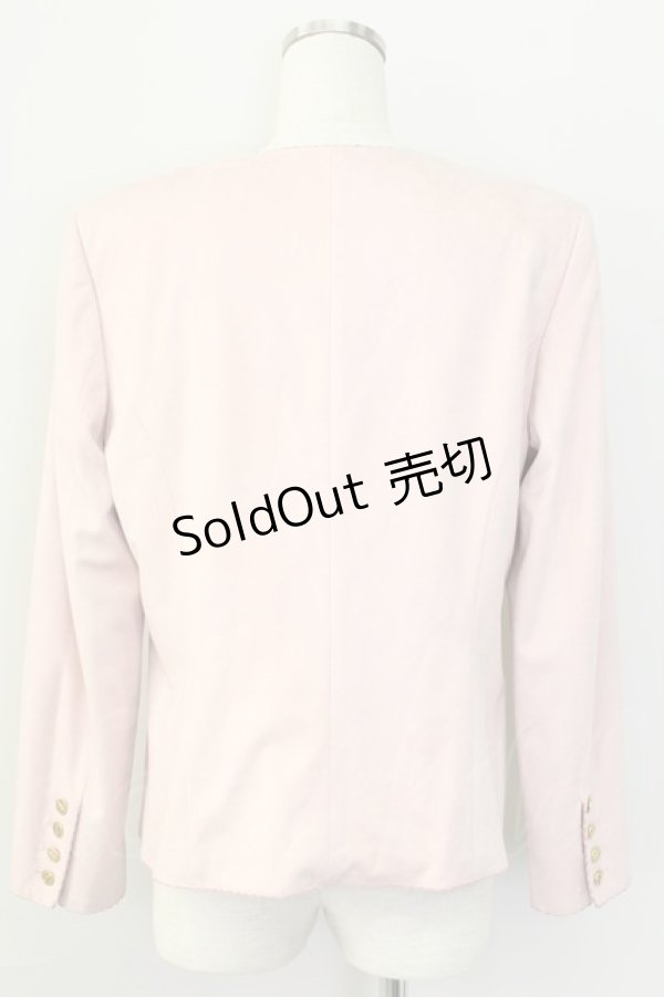 画像2: INGEBORG / 裏地手書きお花総柄ジャケット  ピンク T-25-11-15-009-LO-JA-SA-ZI (2)