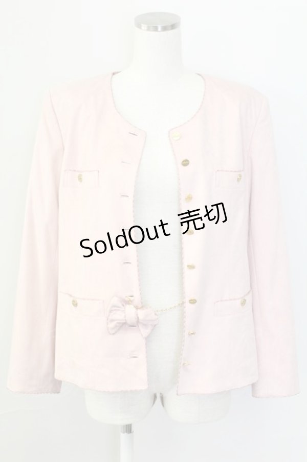 画像3: INGEBORG / 裏地手書きお花総柄ジャケット  ピンク T-25-11-15-009-LO-JA-SA-ZI (3)