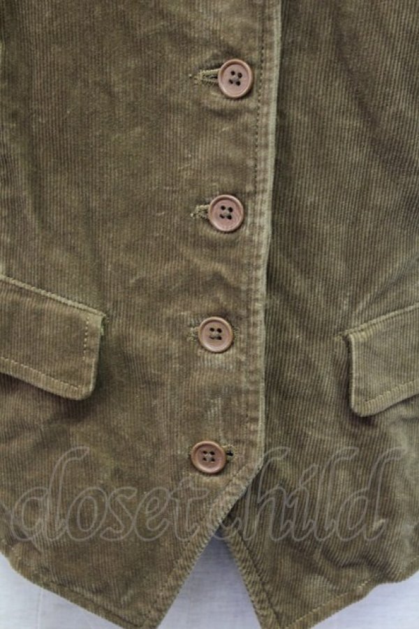 画像4: PINK HOUSE / コーデュロイベスト  ブラウン T-25-11-15-011-LO-TO-SA-ZI (4)