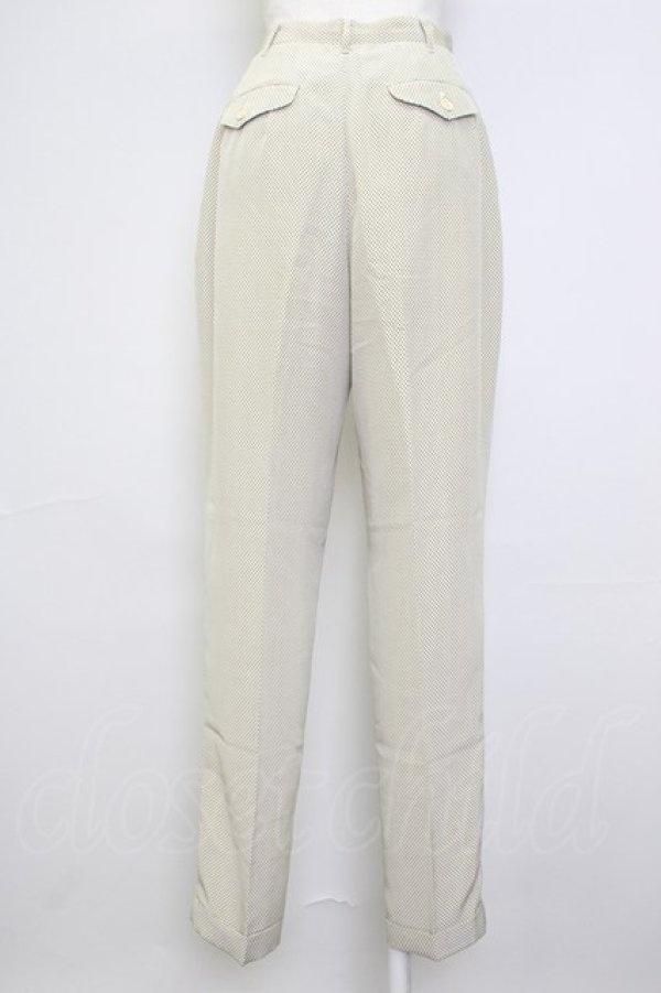 画像2: INGEBORG / ドットパンツ  アイボリーＸ黒 T-25-11-20-032-LO-PA-SA-ZT (2)