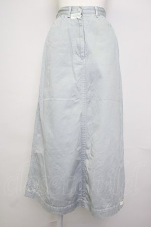 画像: PINK HOUSE / ロゴptチノスカート M サックス T-25-11-20-033-LO-SK-SA-ZT