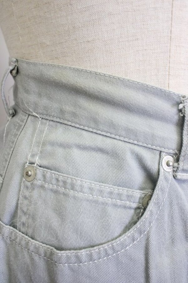 画像4: PINK HOUSE / ロゴptチノスカート M サックス T-25-11-20-033-LO-SK-SA-ZT438 (4)