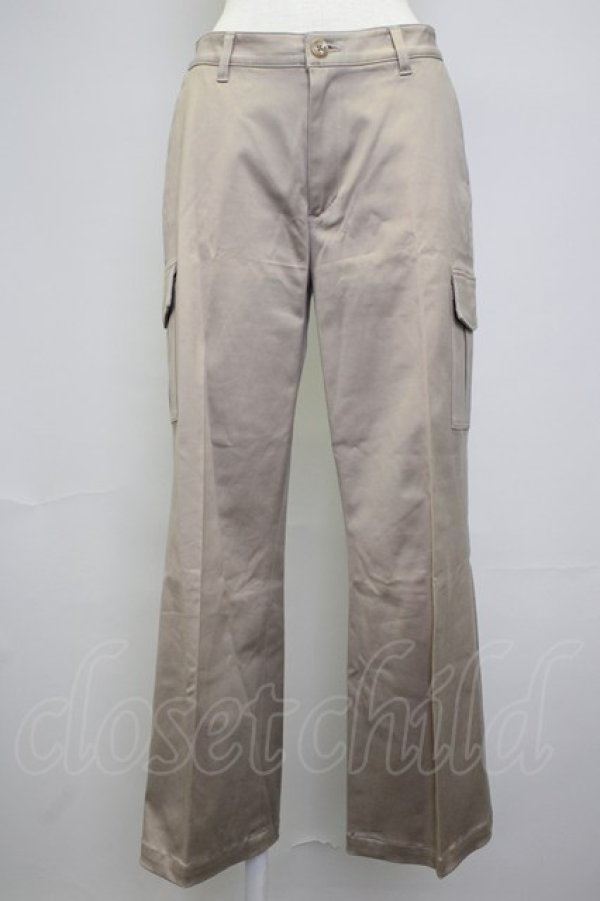 画像1: INGEBORG / チノカーゴパンツ L ベージュ T-25-11-20-035-LO-PA-SA-ZT (1)