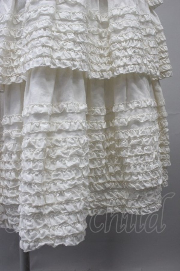 PINK HOUSE / ローンフリルスカート 生成り T-25-11-20-001-LO-SK-SA