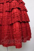 画像3: PINK HOUSE / ローンフリルスカート  赤 T-25-11-20-019-LO-SK-SA-ZT419 (3)