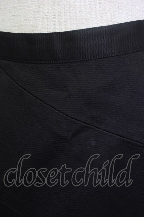 画像4: INGEBORG / 斜め切替スカート L ブラック T-25-11-20-025-LO-SK-SA-ZT426 (4)