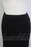画像3: INGEBORG / ニットタイトスカート  黒 T-25-11-20-029-LO-SK-HD-ZT426 (3)