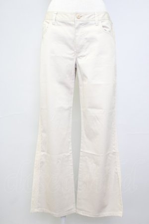 画像: INGEBORG / サイドレースチノパン 13 ベージュ T-25-11-20-031-LO-PA-SA-ZT438