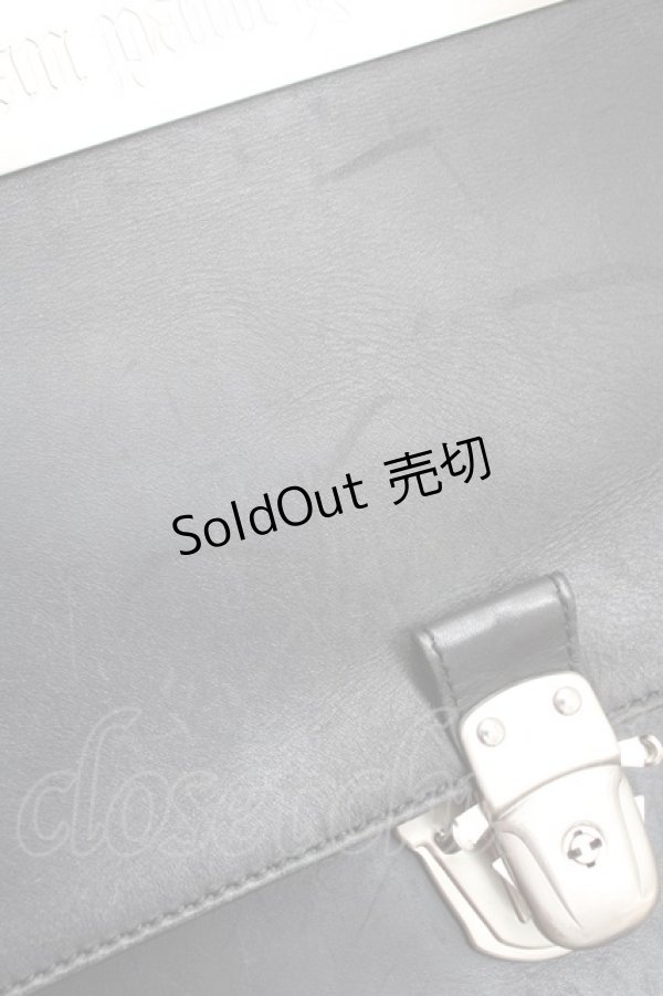 画像11: Jean Paul GAULTIER / メタルプレートバッグ  ブラック O-25-08-16-1045-GO-BG-OW-ZT-K018 (11)