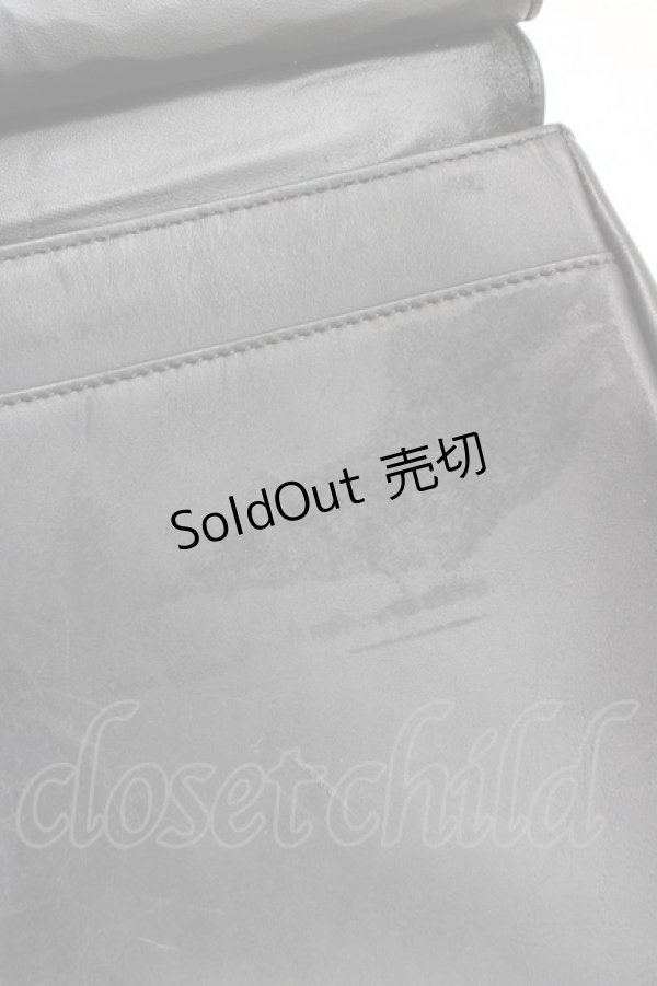 画像10: Jean Paul GAULTIER / メタルプレートバッグ  ブラック O-25-08-16-1045-GO-BG-OW-ZT-K018 (10)