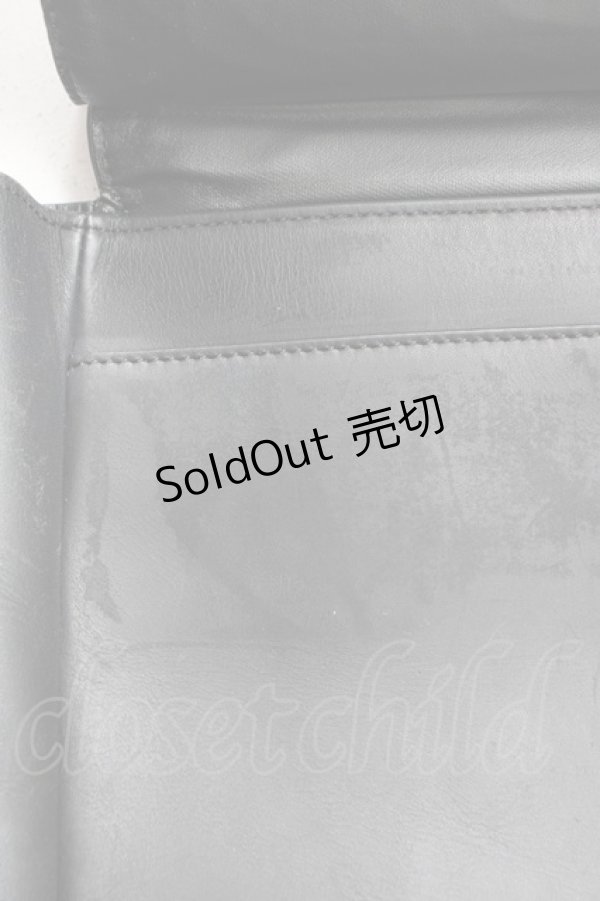 画像8: Jean Paul GAULTIER / メタルプレートバッグ  ブラック O-25-08-16-1045-GO-BG-OW-ZT-K018 (8)