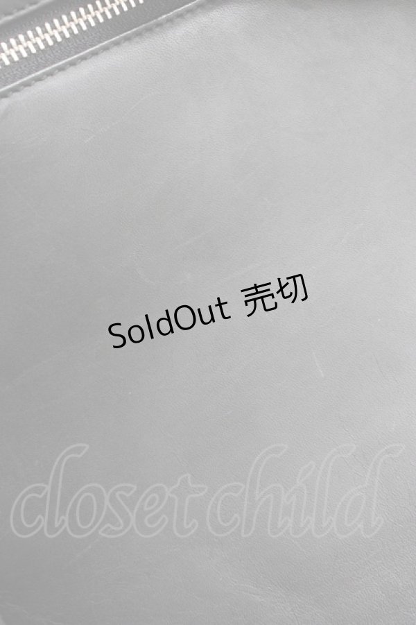 画像5: Jean Paul GAULTIER / メタルプレートバッグ  ブラック O-25-08-16-1045-GO-BG-OW-ZT-K018 (5)