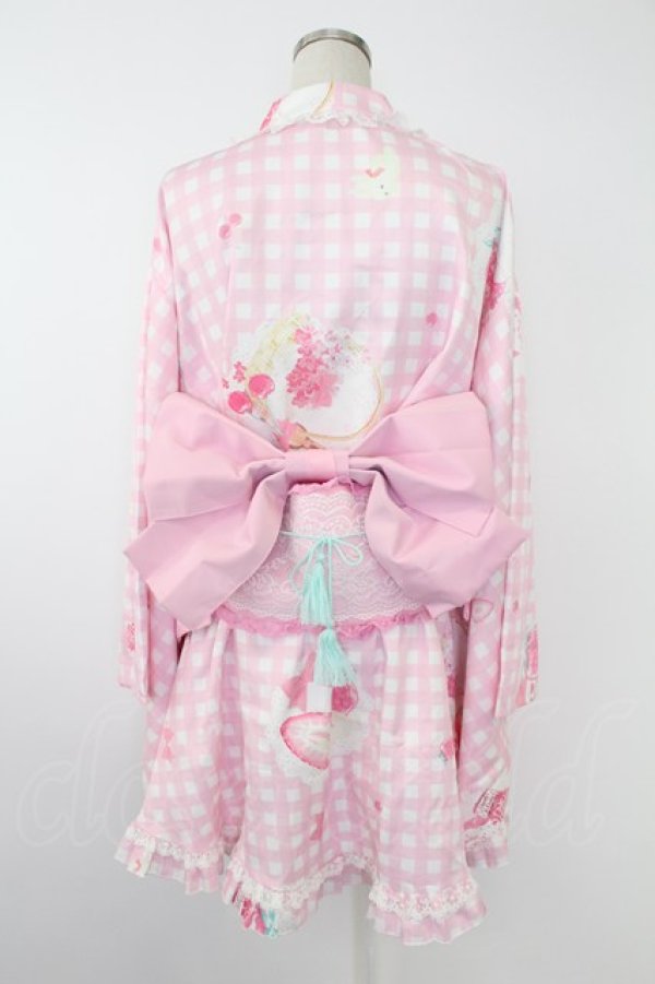 ToAlice いちごギンガムチェック浴衣セット ピンクM ToAlice いちごギンガムチェック浴衣セット ピンクM ToAlice いちご
