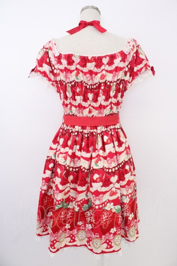 Angelic Pretty / Melty Berry Princessワンピース 赤 T-25-11-21-019