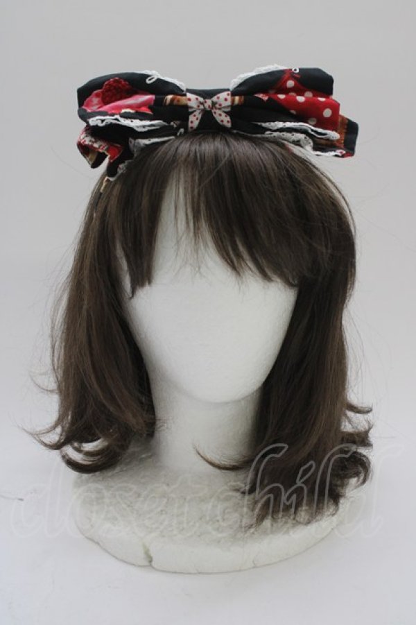 画像5: Angelic Pretty / French Cafe胸リボンジャンパースカートSet  黒 T-25-11-21-025-AP-OP-SA-ZI (5)