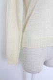 画像3: axes femme POETIQUE / 時計ウサギ刺繍ニットカーディガン  アイボリー T-25-11-23-001-AX-TO-SA-ZI (3)
