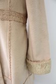 画像3: axes femme / レース使いコート  ベージュ T-25-11-23-025-AX-CO-SA-ZT (3)