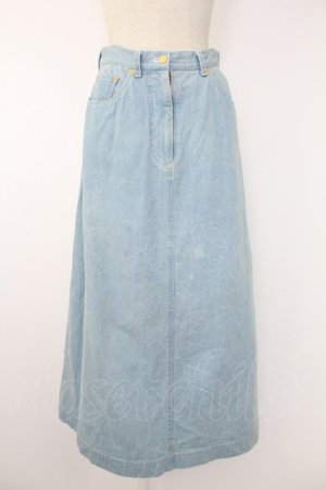 画像: INGEBORG / デニムスカート  ライトブルー T-25-11-28-028-LO-SK-SA-ZI