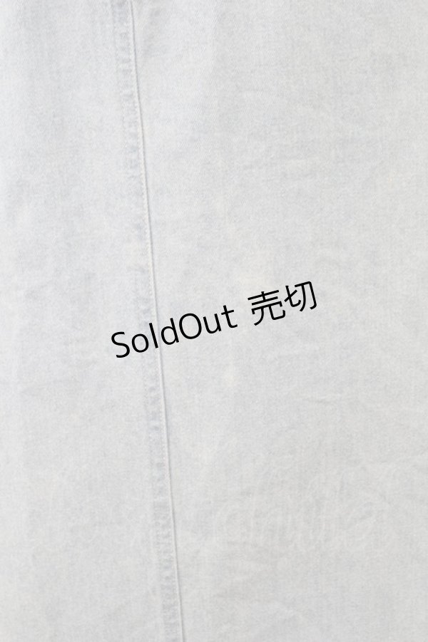 画像4: INGEBORG / デニムスカート  ライトブルー T-25-11-28-028-LO-SK-SA-ZI (4)