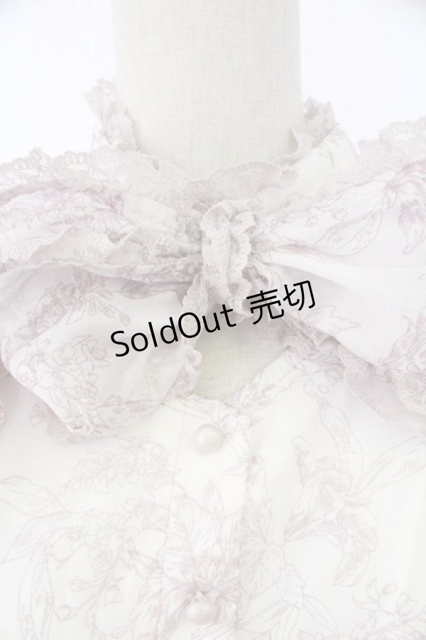 画像3: couture BY ROJITA / 花柄ドッキングロングワンピース  白Ｘピンク T-25-11-28-016-LO-OP-SA-ZI (3)