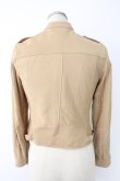 画像2: Jane Marple Dans Le Salon / チノライダースジャケット M ベージュ T-25-11-28-017-JM-JA-SA-ZT (2)