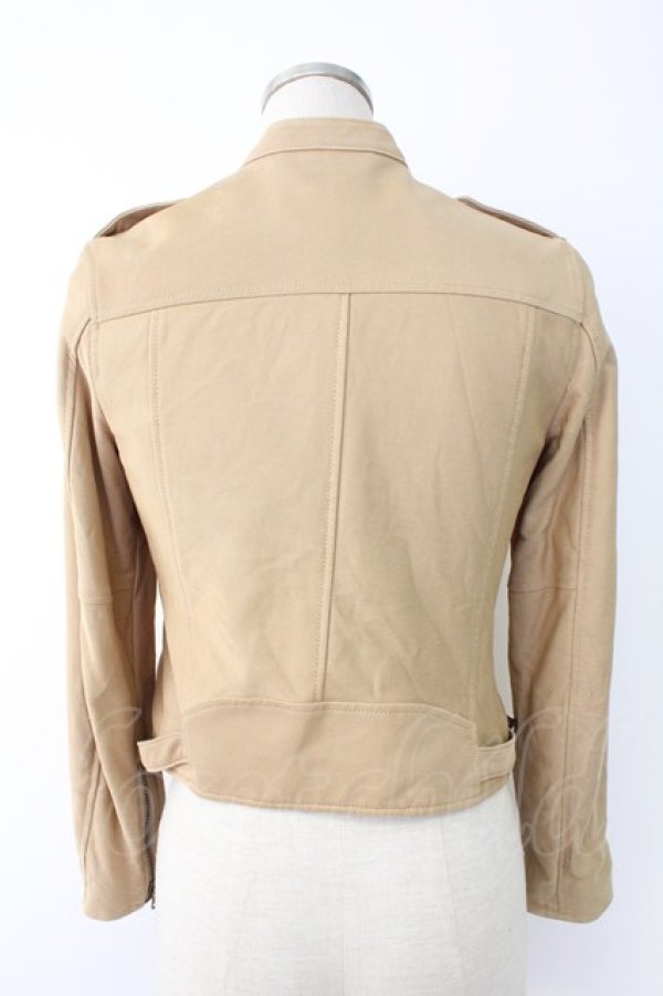 画像2: Jane Marple Dans Le Salon / チノライダースジャケット M ベージュ T-25-11-28-017-JM-JA-SA-ZT (2)