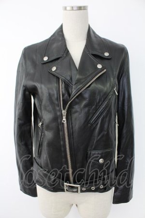 画像: Jane Marple Dans Le Salon / フェイクレザーライダース M ブラック T-25-11-28-021-JM-JA-SA-ZI