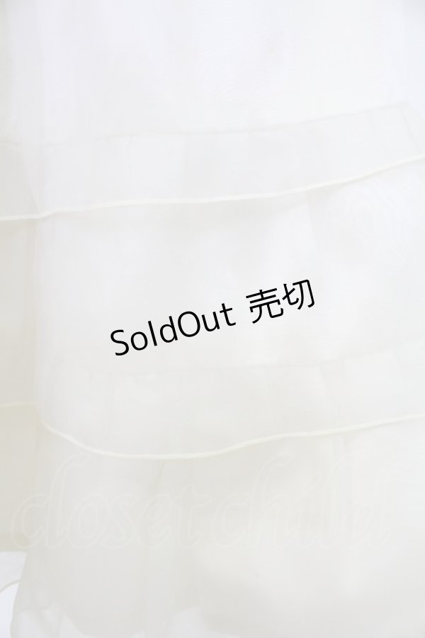 画像3: Emily Temple cute / シフォン重ねスカート  アイボリー T-25-11-28-023-ET-SK-SA-ZI (3)