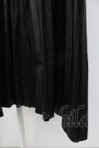 画像3: axes femme / フェイクレザーイレヘムスカート M ブラック T-25-12-03-040-AX-SK-SA-ZT (3)