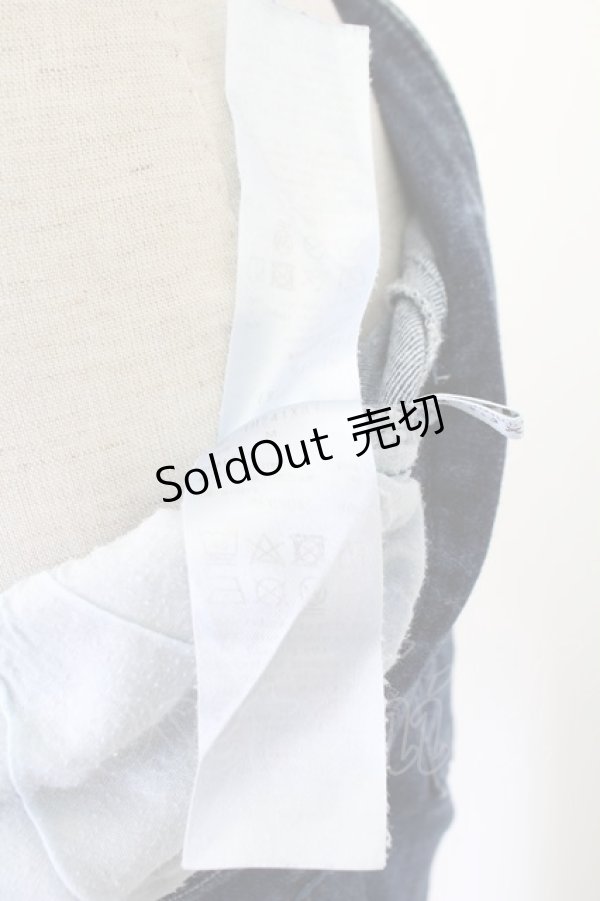 画像4: axes femme / 猫×時計刺繍デニムパンツ M インディゴ T-25-12-03-047-AX-PA-SA-ZI (4)