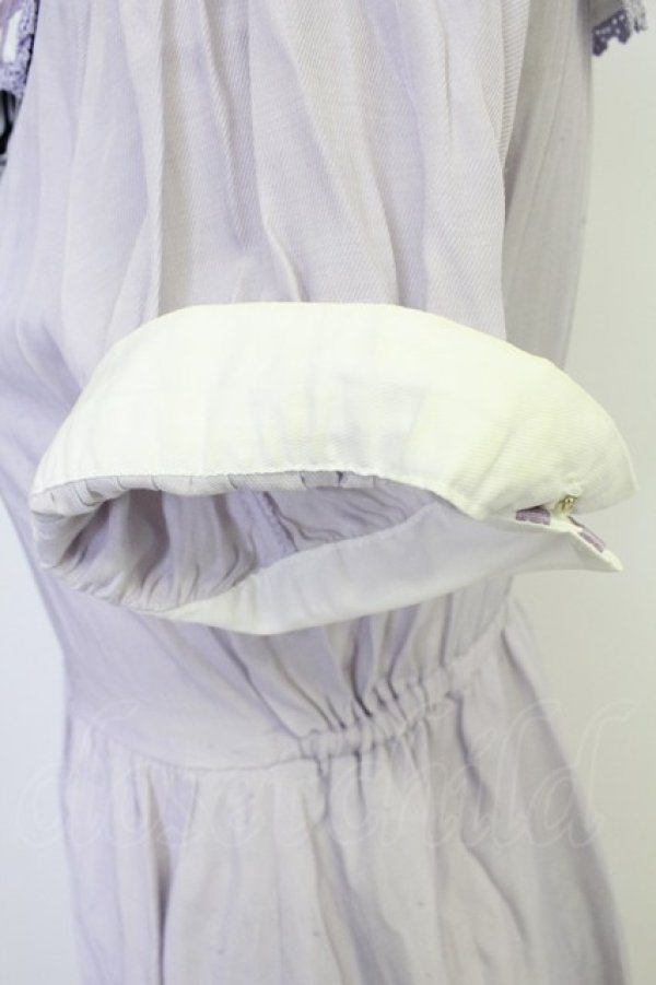 画像4: axes femme POETIQUE / フィッシュテールセーラーワンピース  ラベンダー T-25-12-03-027-AX-OP-SA-ZT (4)