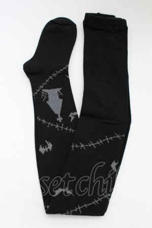 画像: axes femme POETIQUE / ナイトメアー/タイツ  ブラック T-25-12-04-011-AX-ZA-SA-ZT