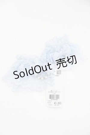 画像: axes femme Kawaii / ファンシーリボンお袖留め  サックス T-25-12-04-014-AX-ZA-SA-ZT437-F007