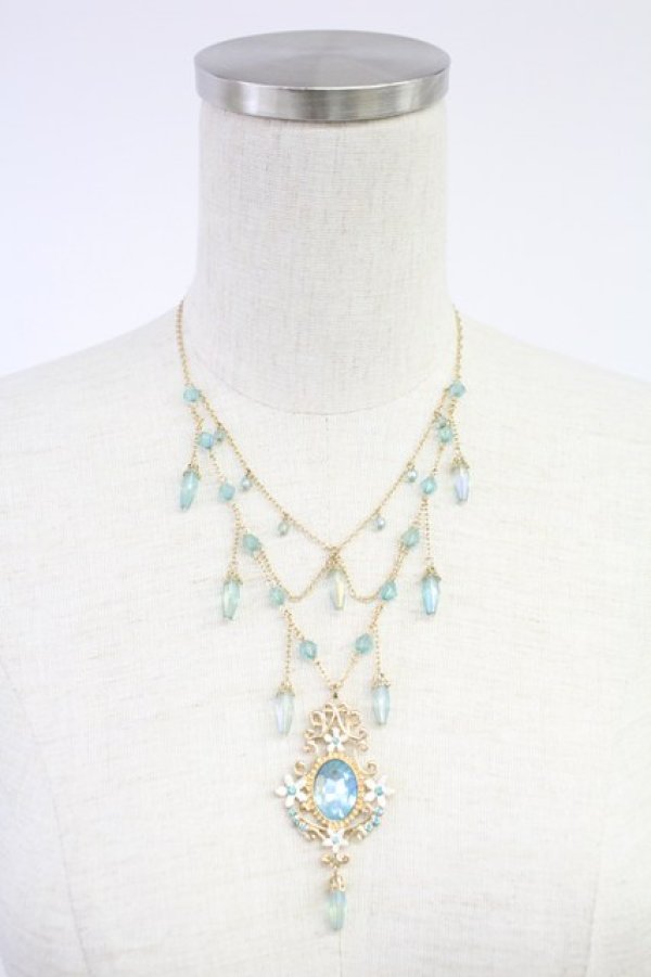 画像1: axes femme POETIQUE / アラビアンネックレス  ブルー T-25-12-04-021-AX-AC-SA-ZT (1)