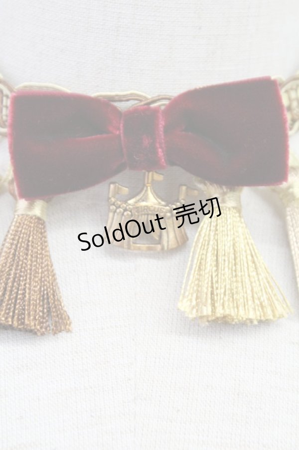 画像3: axes femme / タッセルブレードチョーカー  イエロー T-25-12-04-025-AX-ZA-SA-ZT437-F007 (3)