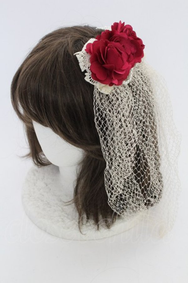 画像1: axes femme / プリエールヘッドドレス  キナリ T-25-12-04-031-AX-AC-SA-ZT (1)