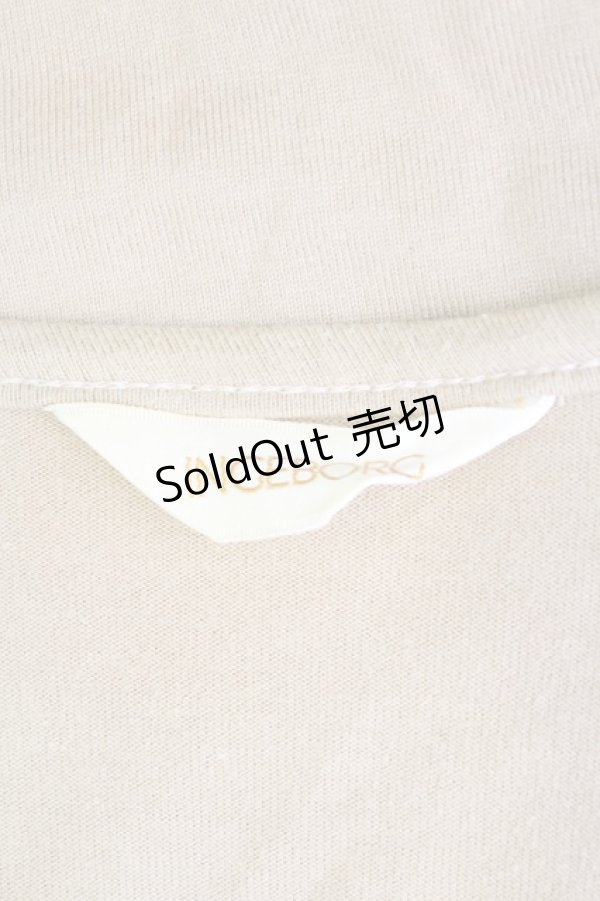 画像3: INGEBORG / フラワーptカットソー  カーキイエロー T-25-12-07-007-LO-TO-OW-ZT389 (3)