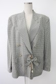 画像1: INGEBORG / ドット柄ジャケット  グレー T-25-12-07-008-LO-JA-OW-ZT389 (1)