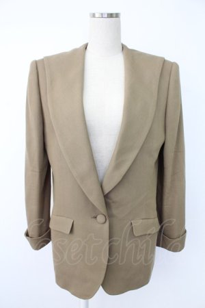 画像: INGEBORG / ウールセーラージャケット  ベージュ T-25-12-07-011-LO-JA-OW-ZT