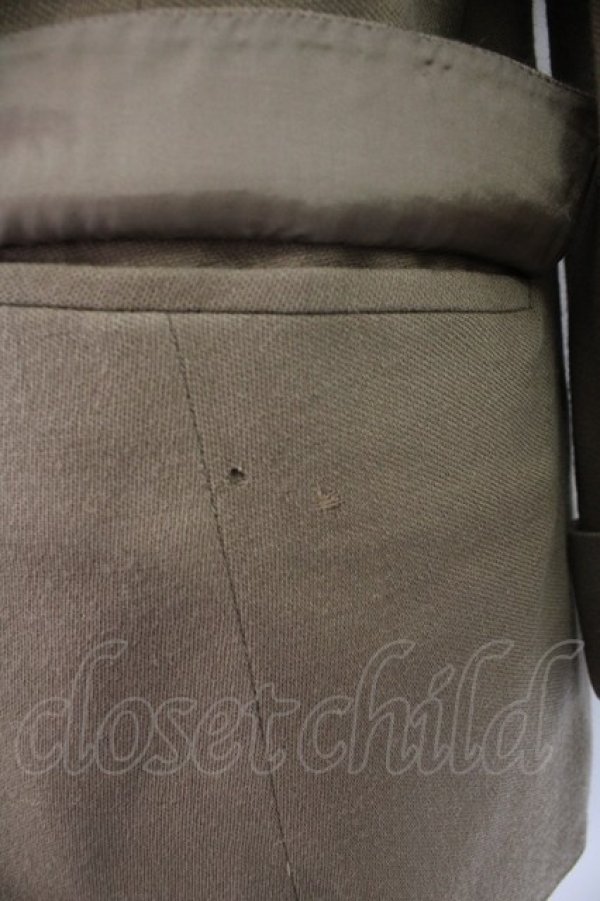 画像3: INGEBORG / ウールセーラージャケット  ベージュ T-25-12-07-011-LO-JA-OW-ZT416 (3)