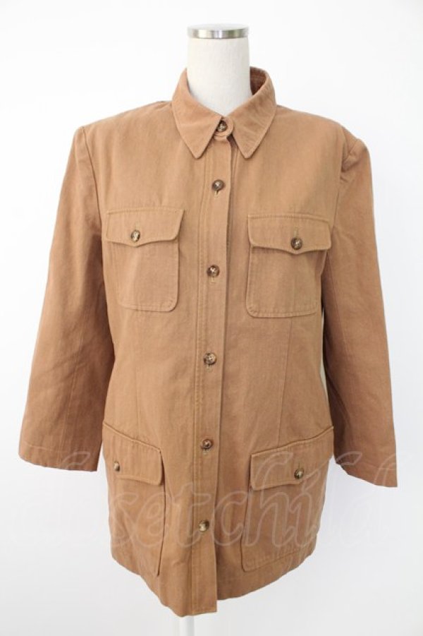 画像1: INGEBORG / デニムジャケット  ブラウン T-25-12-07-012-LO-JA-OW-ZT416 (1)