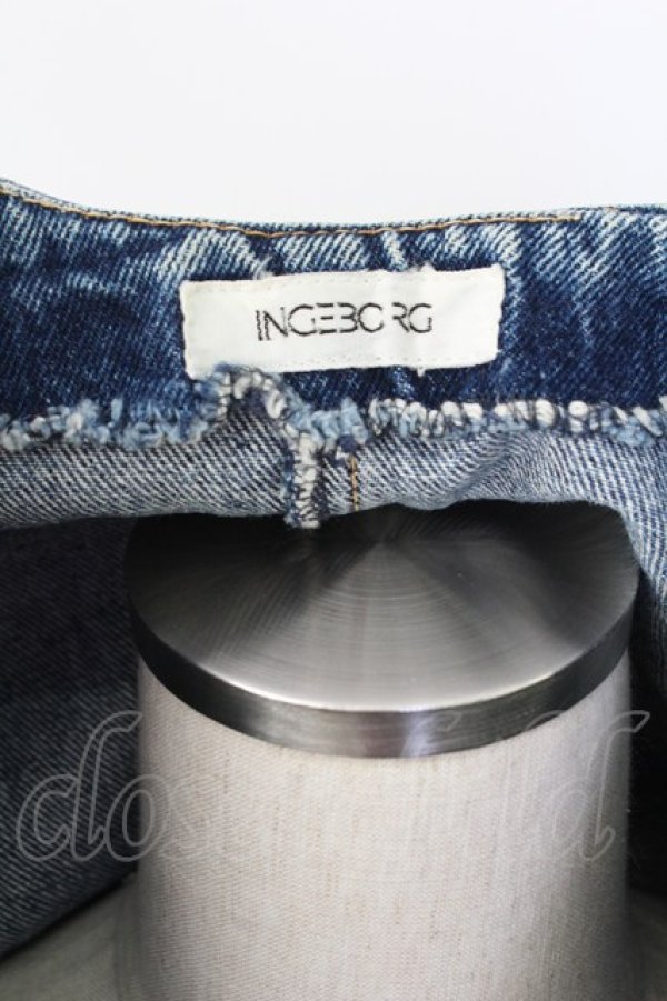 画像3: INGEBORG / ボタン配色デニムジャケット  ブルー T-25-12-07-016-LO-JA-OW-ZT474 (3)