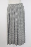 画像1: INGEBORG / ドット柄プリーツスカート  グレー T-25-12-07-027-LO-SK-OW-ZT453 (1)